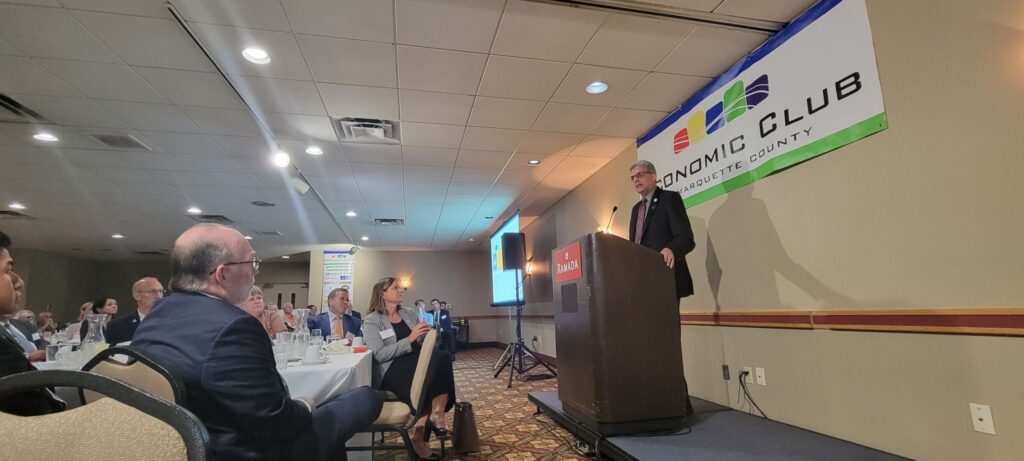 InvestUP CEO Marty Fittante speaking